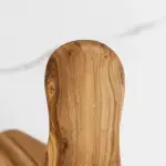 Handmade Olive Wood Salad Servers - Image 8