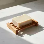 Handmade Olive Wood Soap Dish - Image 5