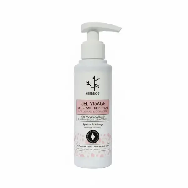 Herbeos Collagen Rosewood Plumping Cleansing Gel