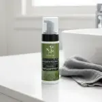 Men's Green Mint & Aloe Vera Cleansing Foam - Image 3