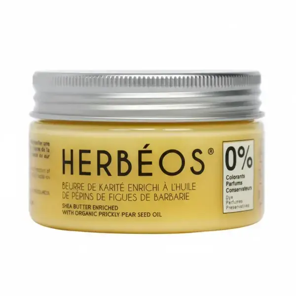 Herbeos Organic Shea Butter with Prickly Pear Oil