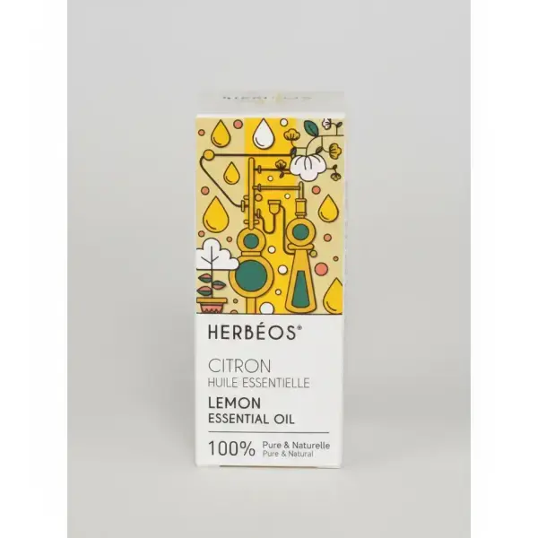 Herbeos Pure Lemon Essential Oil 5ml