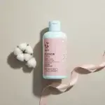 Herbeos Silk Protein Shower Gel with Cotton Flowers - Image 5