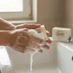 Herbeos Superfatted Fig & Rice Soap - Image 4