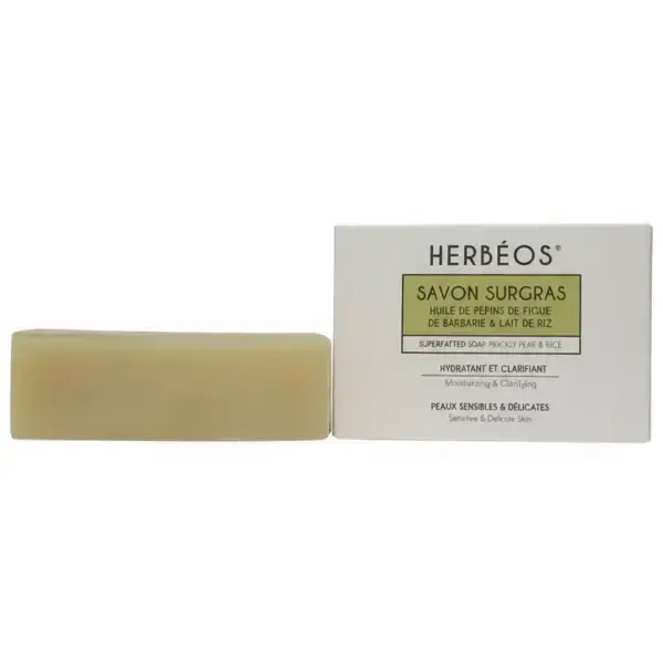 Herbeos Superfatted Soap Prickly Pear Rice