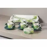 LEAF | 15 Pieces, "LEAF | Coffee set in pottery for 6 people - Image 8