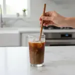 Long Handle Iced Tea Spoon Olive Wood - Image 11