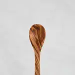 Long Handle Iced Tea Spoon Olive Wood - Image 10