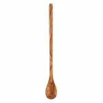 Long Handle Iced Tea Spoon Olive Wood - Image 8