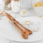 Long Handle Iced Tea Spoon Olive Wood - Image 3