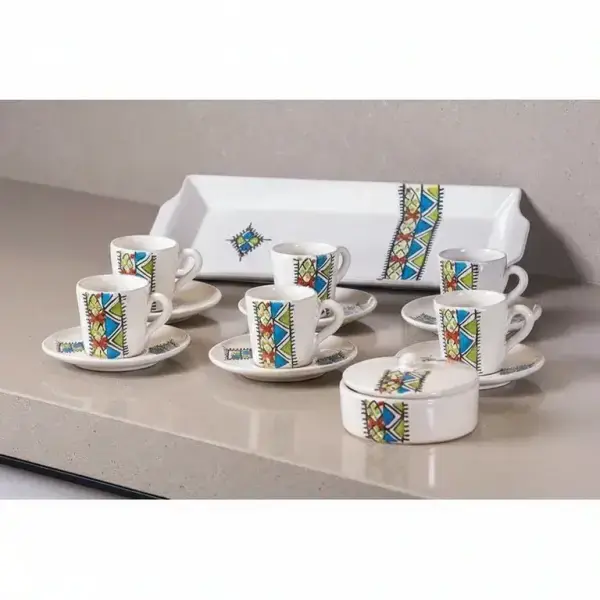 Margoum | 15 Pieces,"MARGOUM | Coffee set for 6 people