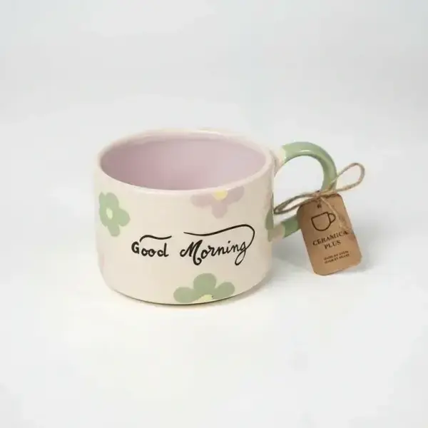 Mug fleurs  – Good Morning