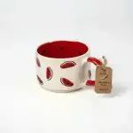 Mug White Red - Watermelon - Image 3