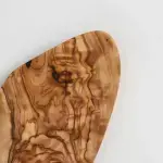 Olive Wood Curved Corner Spatula - Image 9