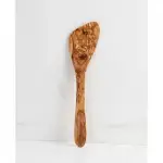 Olive Wood Curved Corner Spatula