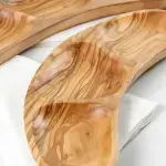 Olive Wood Divided Plate - Image 10