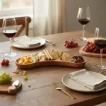 Olive Wood Divided Plate - Image 9