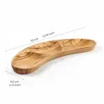 Olive Wood Divided Plate - Image 6