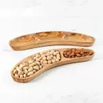 Olive Wood Divided Plate - Image 5