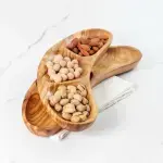 Olive Wood Divided Plate - Image 4