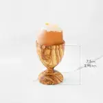 Olive Wood Easter Egg Cup - Image 7