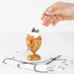 Olive Wood Easter Egg Cup - Image 6