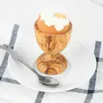 Olive Wood Easter Egg Cup - Image 3