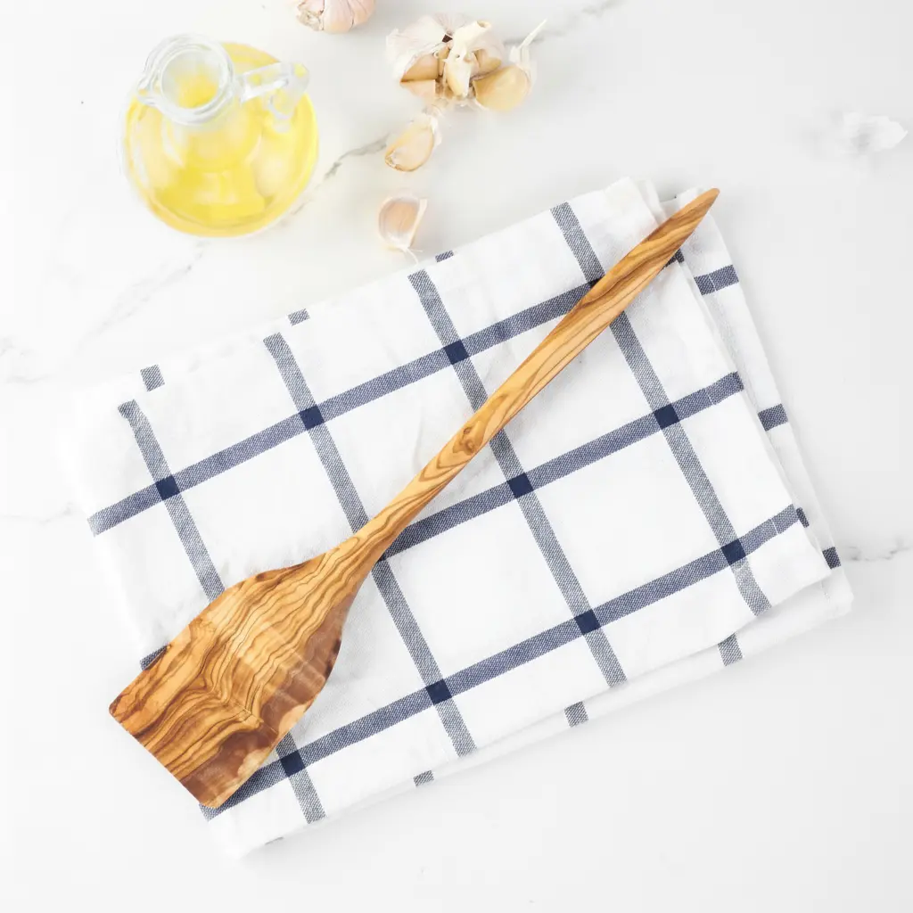 SS051_20251031_164245_125788_1 Olive Wood Flat Spatula - Image 1