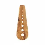Olive Wood Herb Stripper - Handmade Artisan Tool - Image 6