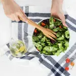 Olive Wood Salad Fork Handmade - Image 2