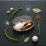 Olive Wood Salt Cellar with Plexiglass Lid - Image 10