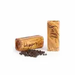 Olive Wood Salt & Pepper Shakers - Image 6