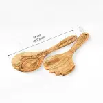 Olive Wood Serving Spork - Image 5