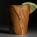 Olive Wood Shot Glass - Image 9