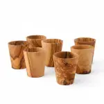 Olive Wood Shot Glass - Image 4
