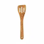 Olive Wood Slotted Spatula Handmade Kitchen Utensil - Image 6