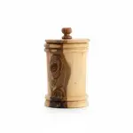 Olive Wood Spice Jar - Image 7