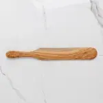 Olive Wood Straight Spatula - Image 2