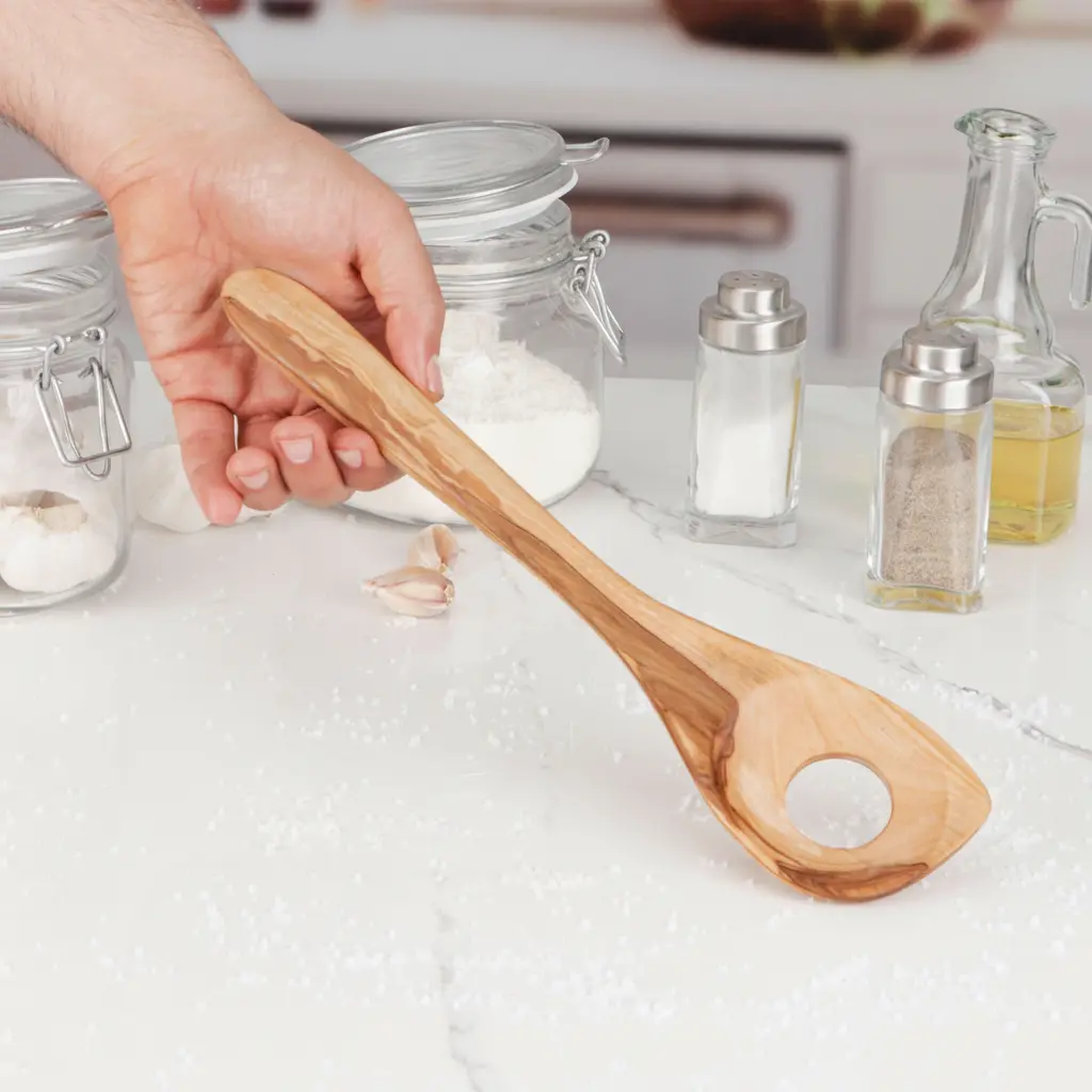 SS005-30_20251031_173422_264154_1 Risotto Spoon Handmade from Olive Wood - Image 1