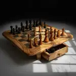 Round-Edged Chess Board Table - Image 13