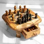 Round-Edged Chess Board Table - Image 7