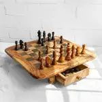 Round-Edged Chess Board Table - Image 5