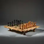 Rustic Wavy Chess Set - Image 13