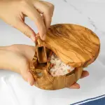 Salt Cellar with Pivoting Lid - Image 2