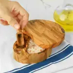 Salt Cellar with Pivoting Lid - Image 5