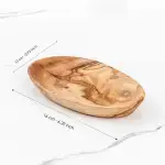 Set of 3 Handmade Small Wooden Dishes - Image 6