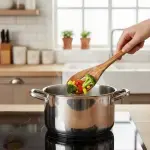 Slotted Spoon Olive Wood - Image 9