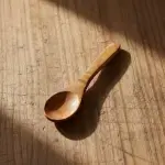 Small Olive Wood Spoon Handmade Mini Wooden Utensil - Image 7