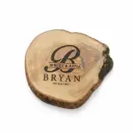 Small Round Charcuterie Board Handmade from Olive Wood - Image 6