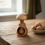 Tunisian Handmade Olive Wood Nut Cracker - Image 6